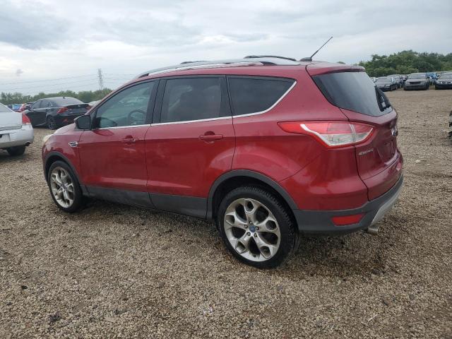 1FMCU9J92DUA23857 - 2013 FORD ESCAPE TITANIUM წითელი ფოტო 2