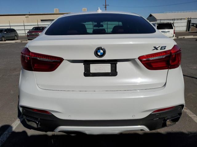 5UXKU2C52H0N84573 - 2017 BMW X6 XDRIVE35I WHITE photo 6