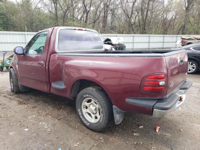 1FTDF0728VKD12697 - 1997 FORD F150 MAROON photo 2