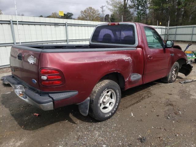 1FTDF0728VKD12697 - 1997 FORD F150 MAROON photo 3