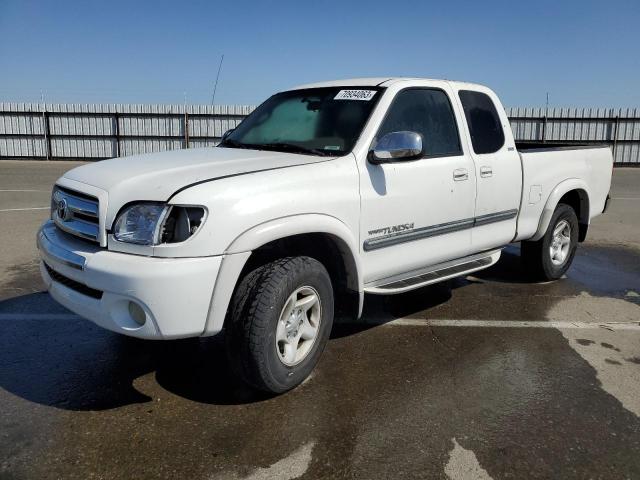 5TBRT34163S371418 - 2003 TOYOTA TUNDRA ACCESS CAB SR5 WHITE photo 1