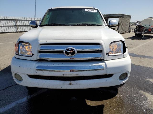 5TBRT34163S371418 - 2003 TOYOTA TUNDRA ACCESS CAB SR5 WHITE photo 5