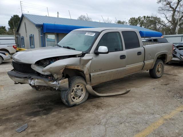 1GCGK13U41F175301 - 2001 CHEVROLET SILVERADO K1500 HEAVY DUTY TAN photo 1