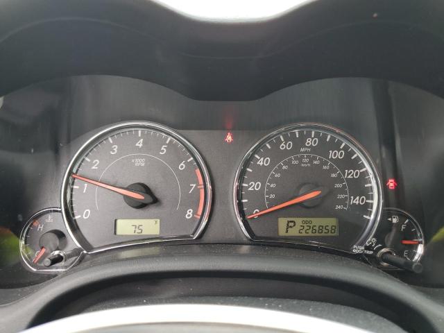 2T1BU4EEXBC665828 - 2011 TOYOTA COROLLA BASE GRAY photo 9