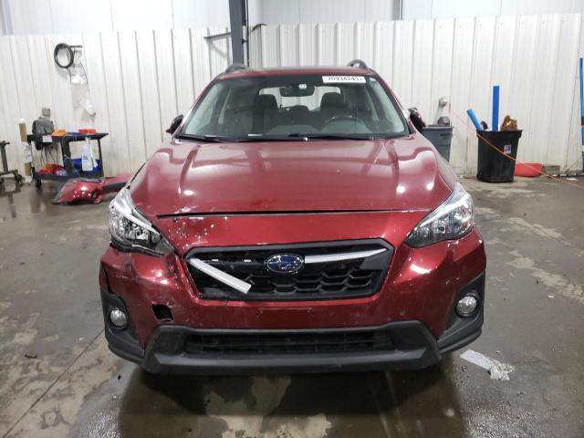 JF2GTACC4JH318354 - 2018 SUBARU CROSSTREK PREMIUM MAROON photo 5