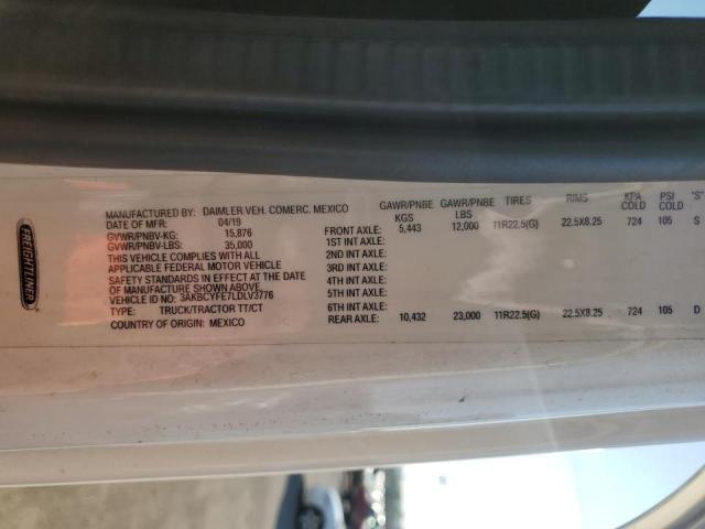 3AKBCYFE7LDLV3776 - 2020 FREIGHTLINER M2 106 MEDIUM DUTY WHITE photo 10