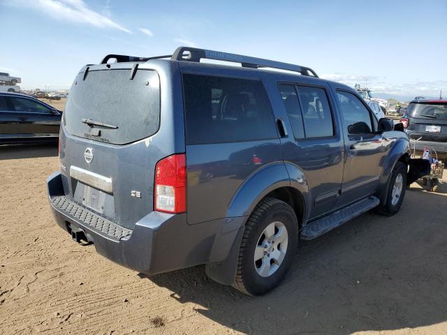 5N1AR18U85C759729 - 2005 NISSAN PATHFINDER LE BLUE photo 3