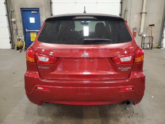 JA4AP3AU5CZ002789 - 2012 MITSUBISHI OUTLANDER ES წითელი ფოტო 6