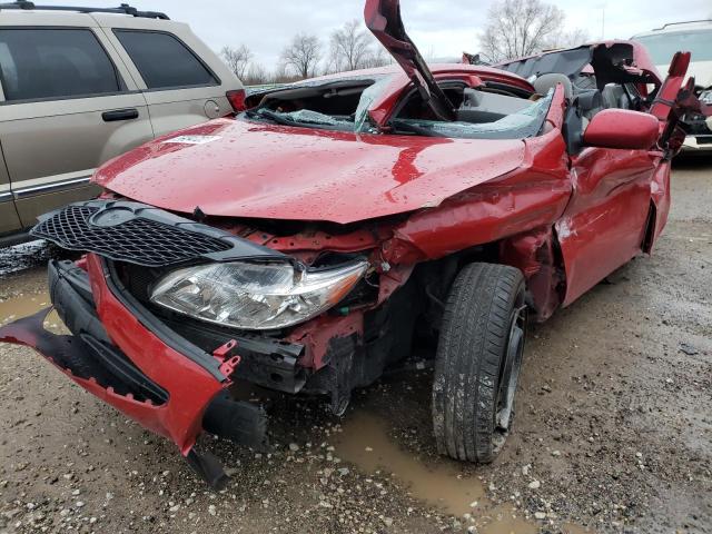 1NXBU4EE8AZ233056 - 2010 TOYOTA COROLLA BASE RED photo 1