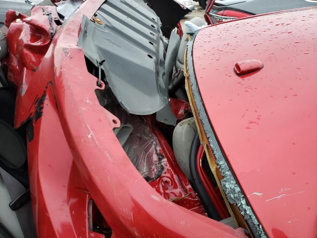1NXBU4EE8AZ233056 - 2010 TOYOTA COROLLA BASE RED photo 10