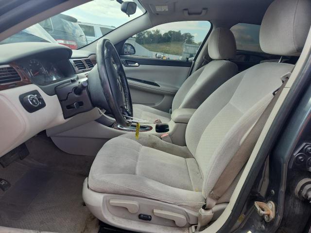2G1WB5EK2A1189616 - 2010 CHEVROLET IMPALA LT GRAY photo 7