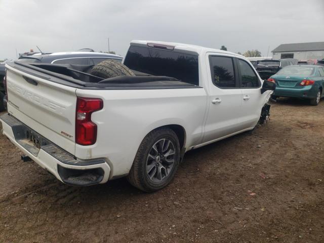 3GCUYEED9KG173856 - 2019 CHEVROLET 1500 SILVE K1500 RST WHITE photo 3