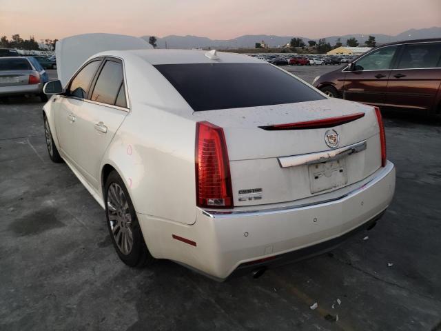 1G6DK5EY1B0142385 - 2011 CADILLAC CTS PERFORMANCE COLLECTION WHITE photo 2