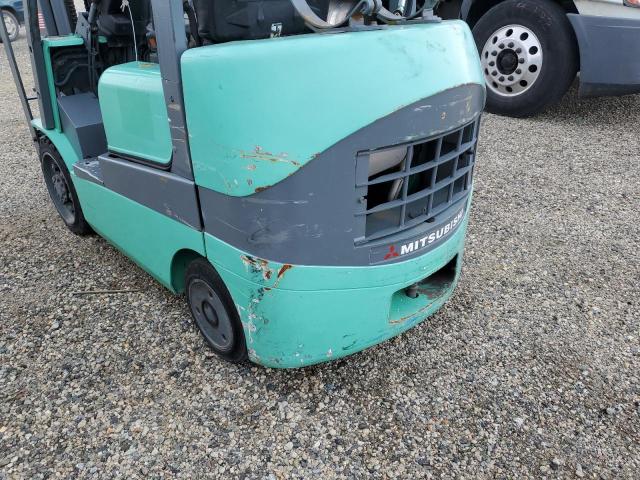 0000000AF82C00386 - 2017 MITSUBISHI FORKLIFT GREEN photo 9