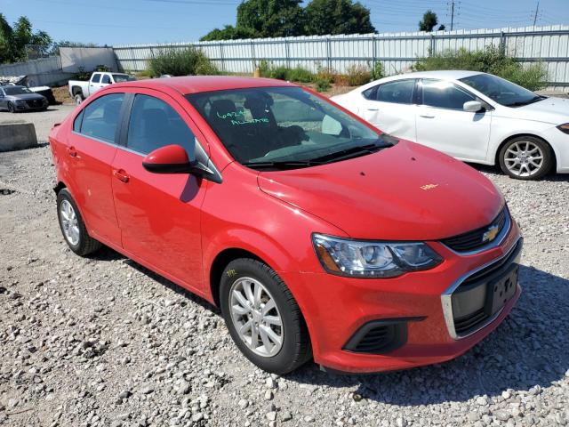 1G1JD5SB9K4125104 - 2019 CHEVROLET SONIC LT Czerwony zdjęcie 4