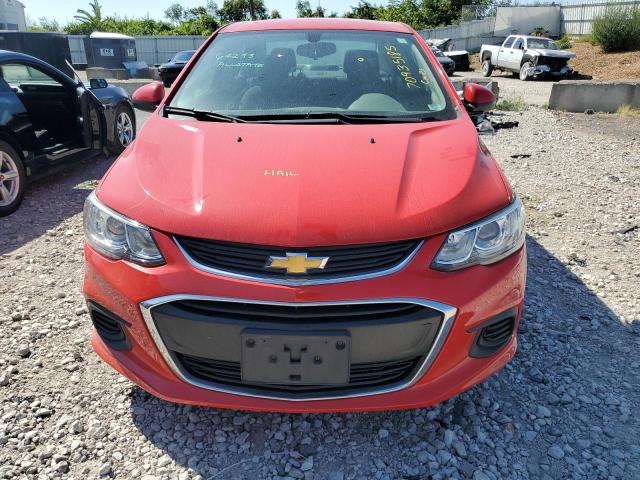 1G1JD5SB9K4125104 - 2019 CHEVROLET SONIC LT Czerwony zdjęcie 5