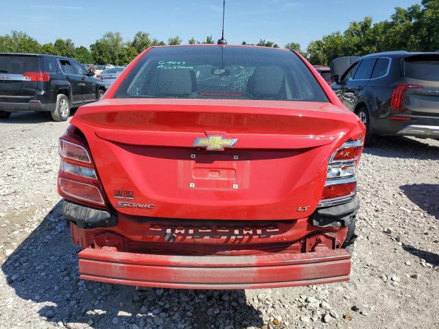 1G1JD5SB9K4125104 - 2019 CHEVROLET SONIC LT Czerwony zdjęcie 6