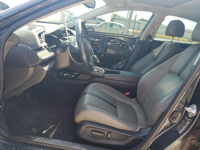 JHMFC1F71JX000527 - 2018 HONDA CIVIC EXL Czarny zdjęcie 7