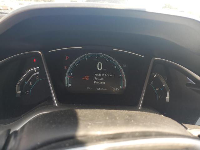 JHMFC1F71JX000527 - 2018 HONDA CIVIC EXL Czarny zdjęcie 9