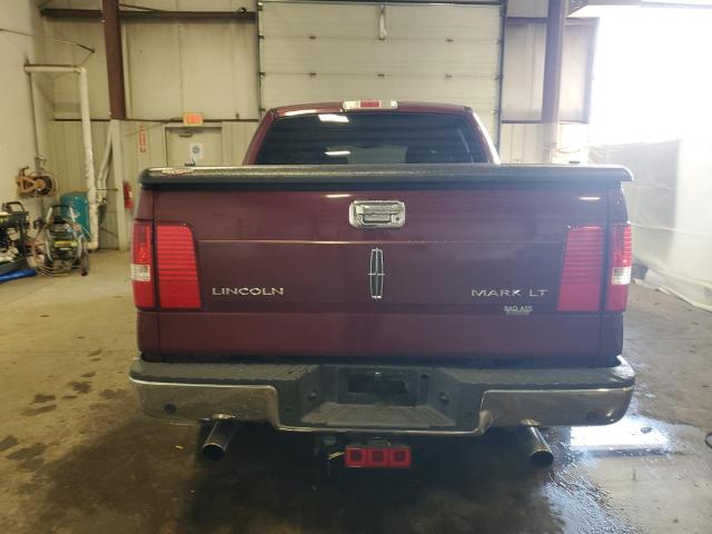 5LTPW18506FJ08639 - 2006 LINCOLN MARK LT BURGUNDY photo 6