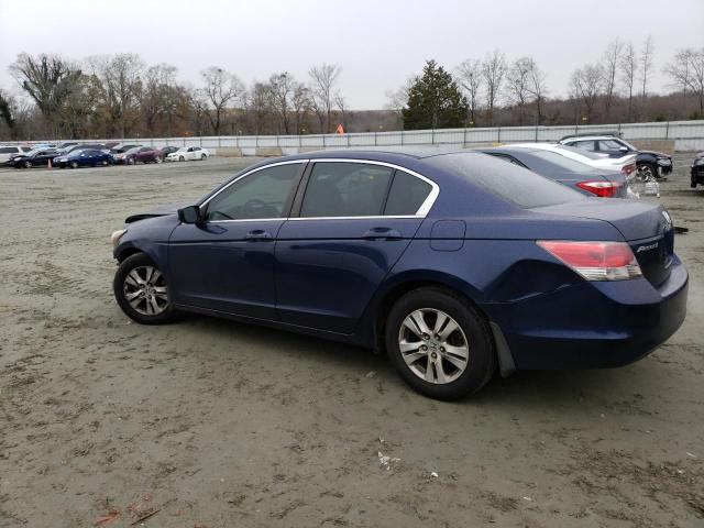 JHMCP26498C027902 - 2008 HONDA ACCORD LXP BLUE photo 2