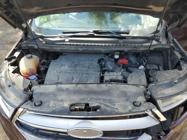 2FMPK4J85JBC09024 - 2018 FORD EDGE SEL MAROON photo 12