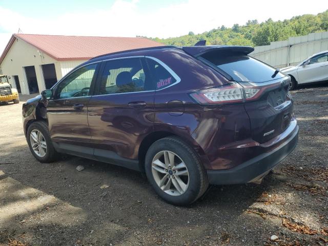 2FMPK4J85JBC09024 - 2018 FORD EDGE SEL MAROON photo 2