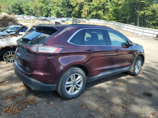 2FMPK4J85JBC09024 - 2018 FORD EDGE SEL MAROON photo 3