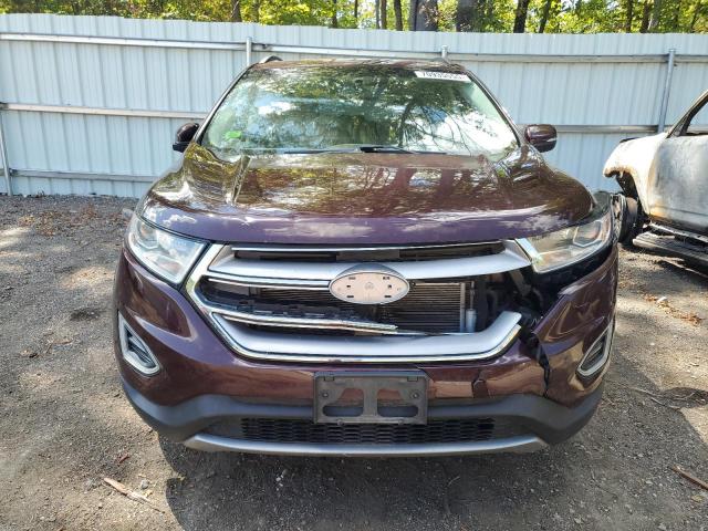 2FMPK4J85JBC09024 - 2018 FORD EDGE SEL MAROON photo 5