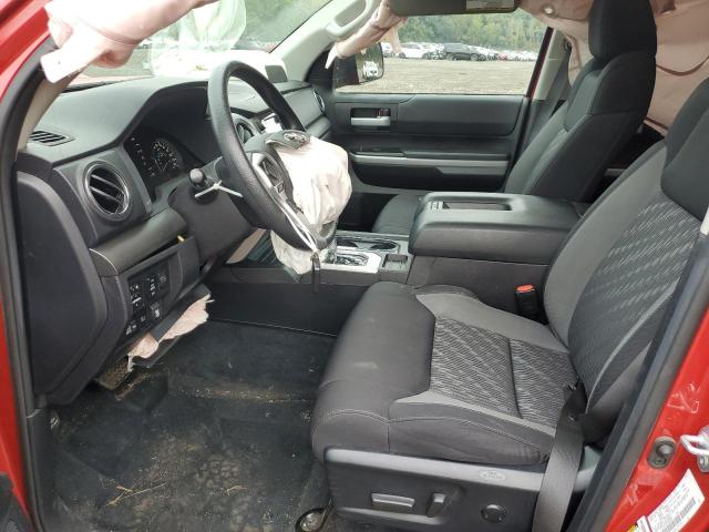 5TFUY5F16MX003361 - 2021 TOYOTA TUNDRA DOUBLE CAB SR/SR5 RED photo 7