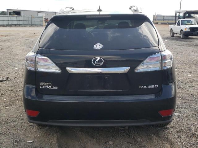 2T2BK1BA8AC008462 - 2010 LEXUS RX 350 BLACK photo 6