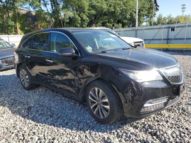 5FRYD4H49FB007589 - 2015 ACURA MDX TECHNOLOGY 黑色 照片 4