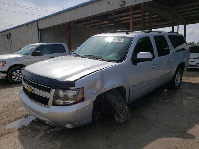 1GNSCJE04DR353848 - 2013 CHEVROLET SUBURBAN C1500 LT SILVER photo 1