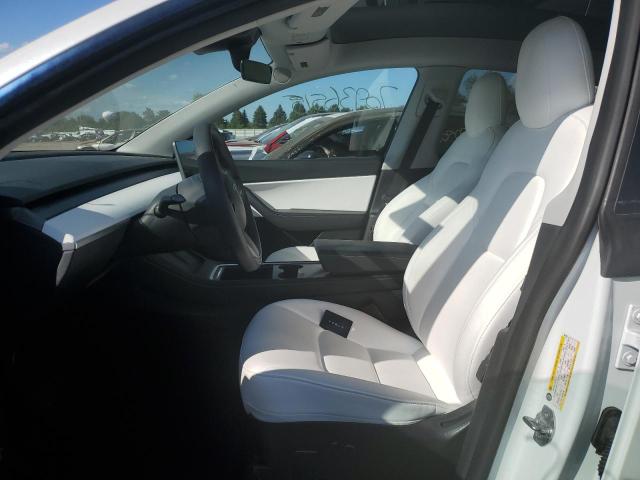 5YJYGDEE7MF301835 - 2021 TESLA MODEL Y Ақ фото 7