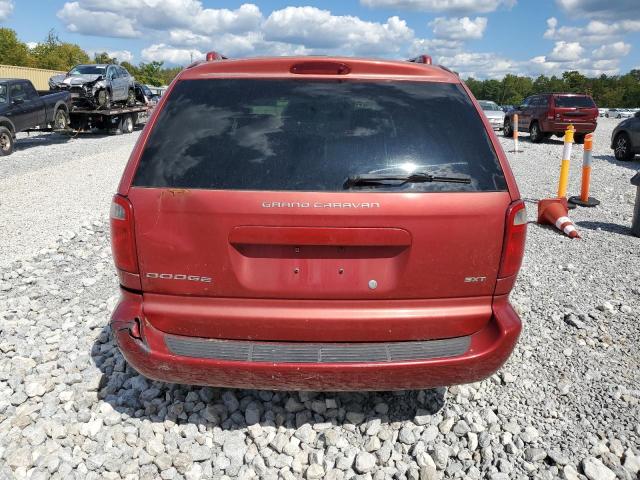 2D4GP44L84R570834 - 2004 DODGE GRAND CARAVAN SXT წითელი ფოტო 6