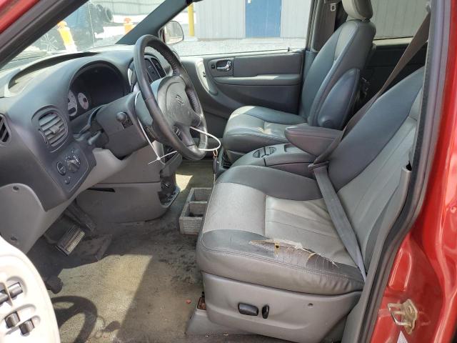 2D4GP44L84R570834 - 2004 DODGE GRAND CARAVAN SXT წითელი ფოტო 7