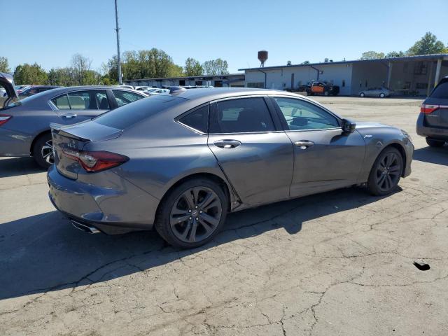 19UUB5F51MA010971 - 2021 ACURA TLX TECH A GRAY photo 3
