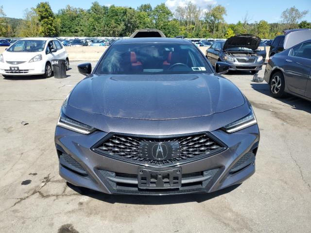 19UUB5F51MA010971 - 2021 ACURA TLX TECH A GRAY photo 5