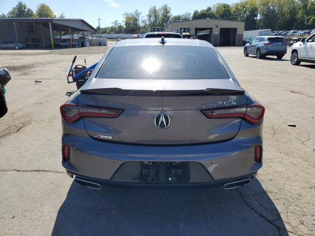 19UUB5F51MA010971 - 2021 ACURA TLX TECH A GRAY photo 6