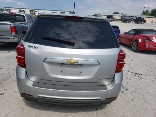 2GNFLEEKXG6154331 - 2016 CHEVROLET EQUINOX LS 银色 照片 6