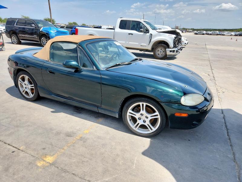 JM1NB353740409400 - 2004 MAZDA MX-5 MIATA BASE GREEN photo 4