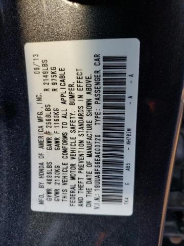 19UUA8F56EA000720 - 2014 ACURA TL TECH GRAY photo 13