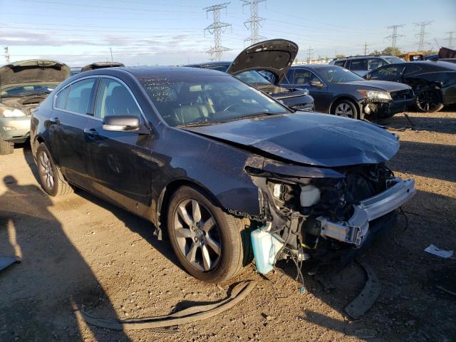 19UUA8F56EA000720 - 2014 ACURA TL TECH GRAY photo 4