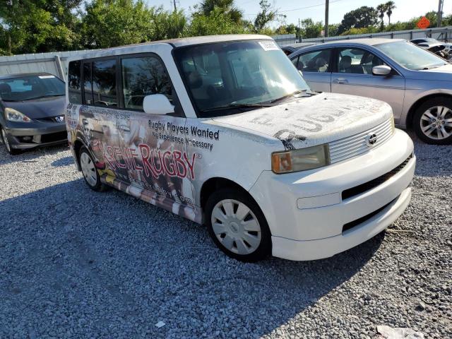JTLKT334364110398 - 2006 TOYOTA SCION XB WHITE photo 4