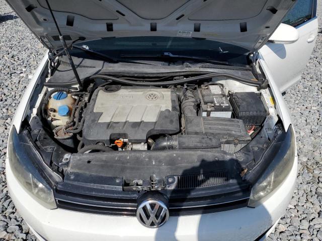 3VWPL7AJ8BM706071 - 2011 VOLKSWAGEN JETTA TDI WHITE photo 11
