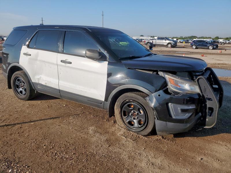 1FM5K8AR0HGD57995 - 2017 FORD EXPLORER POLICE INTERCEPTOR Noir photo 4