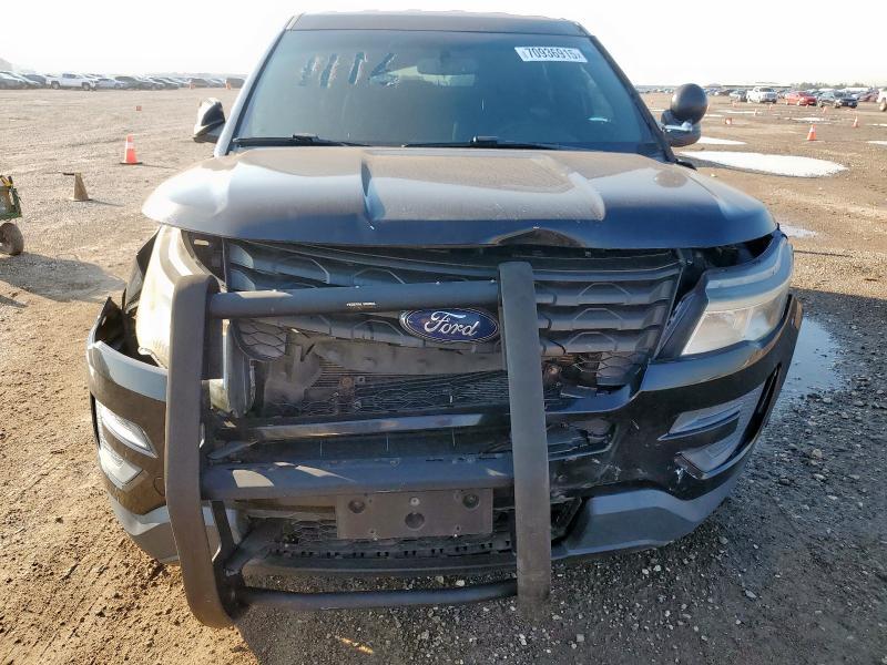 1FM5K8AR0HGD57995 - 2017 FORD EXPLORER POLICE INTERCEPTOR Noir photo 5