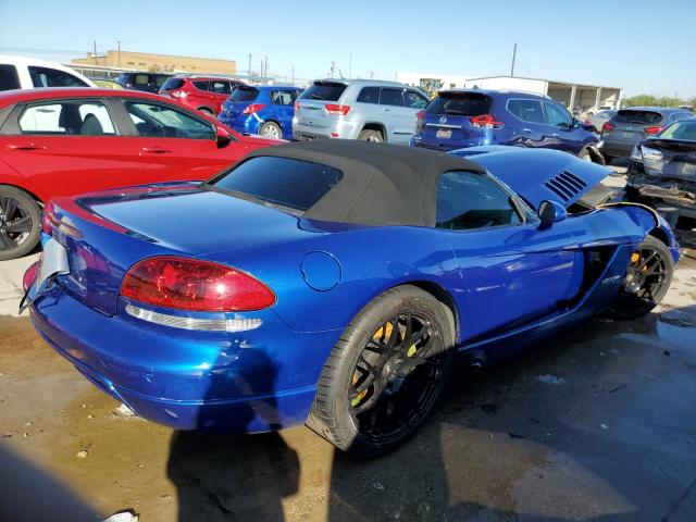 1B3JZ65Z06V100195 - 2006 DODGE VIPER SRT-10 BLUE photo 3