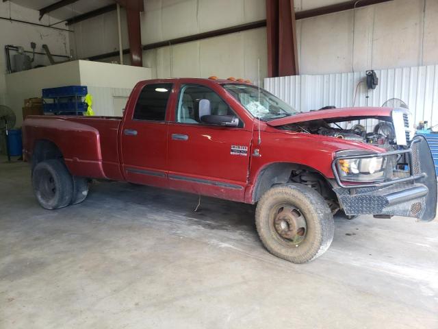 3D7MX48LX9G537041 - 2009 DODGE RAM 3500 RED photo 4