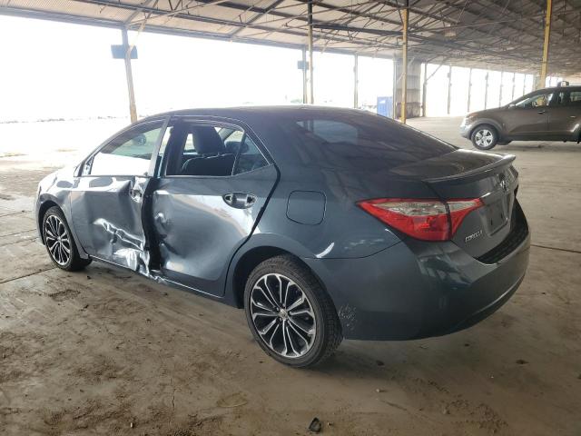 2T1BURHE6EC031817 - 2014 TOYOTA COROLLA L GRAY photo 2